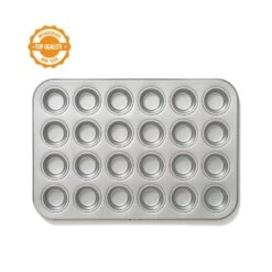 Decora 24 Cups Mini Muffin Pan 38,5 X 26 X 2 H CM -Silikomart Store decora 24 cups mini muffin pan 38 5 x 26 x 2 h cm p5393 26915 image