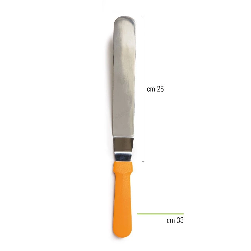 Decora Angled Spatula Steel 25cm 1 Decora Angled Spatula Steel 25cm