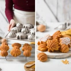 Decora Autumn Non-Stick Mould - 9 Cavity -Silikomart Store decora autumn non stick mould 9 cavity p16672 58818 image