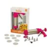 Decora Cookie Press With Pattern Discs And Nozzles