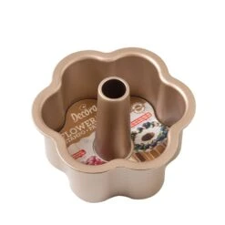 Decora Gold Line Non Stick Flower Angel Food Pan