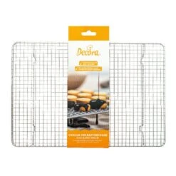 Decora Tightly Woven Rectangular Cake Cooling Rack - 38 X 26 Cm