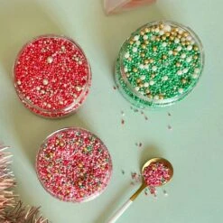 Doe Sprinkles Let It Snow Sprinkles 100g -Silikomart Store doe sprinkles let it snow sprinkles 100g p16509 57740 image