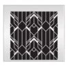 Evil Cake Genius Acrylic Cake Stencil - Art Deco Geometric