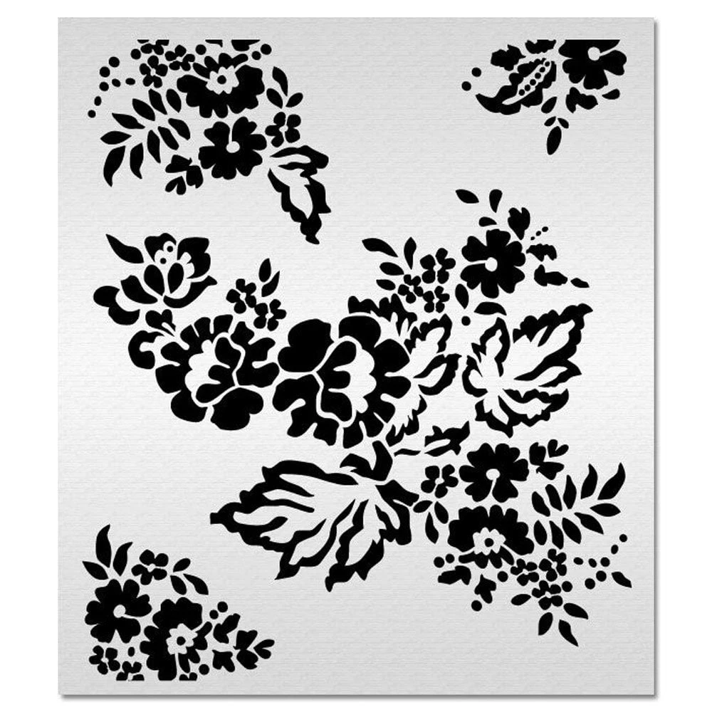 Evil Cake Genius Acrylic Cake Stencil - Chantilly Lace 1 Evil Cake Genius Acrylic Cake Stencil - Chantilly Lace