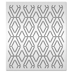 Evil Cake Genius Acrylic Cake Stencil - Gemstone