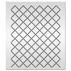 Evil Cake Genius Acrylic Cake Stencil - Little Lattice