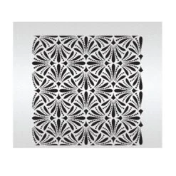 Evil Cake Genius Acrylic Cake Stencil - Sarasota By Julie Deffense