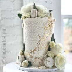 Evil Cake Genius Acrylic Cake Stencil - Sarasota By Julie Deffense -Silikomart Store evil cake genius acrylic cake stencil sarasota by julie deffense p16560 58034 image