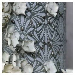 Evil Cake Genius Acrylic Cake Stencil - Sarasota By Julie Deffense -Silikomart Store evil cake genius acrylic cake stencil sarasota by julie deffense p16560 58035 image