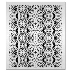 Evil Cake Genius Acrylic Cake Stencil - Velvet Burnout