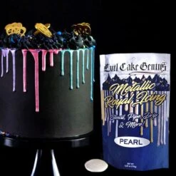 Evil Cake Genius Metallic Pearl Royal Icing Mix