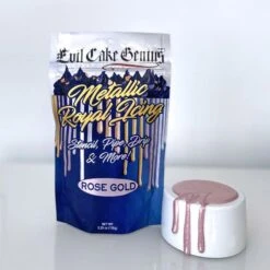 Evil Cake Genius Metallic Rose Gold Royal Icing Mix