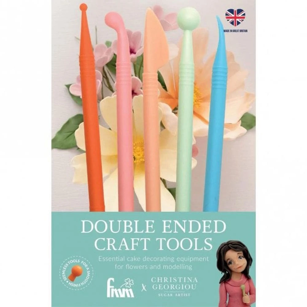 FMM Sugarcraft Double Ended Sugarcraft Tools - FMM 1 FMM Sugarcraft Double Ended Sugarcraft Tools - FMM
