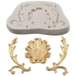 FPC Moulds Baroque Shell' Silicone Mould