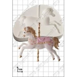 FPC Moulds Carousel Horse' Silicone Mould