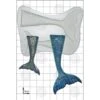 FPC Moulds Mermaid Tails' Silicone Mould