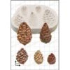 FPC Moulds 'Pine Cones' Silicone Mould