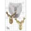 FPC Moulds Stag's Head' Silicone Mould