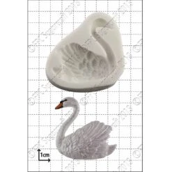 FPC Moulds 'Swan (left)' Silicone Mould