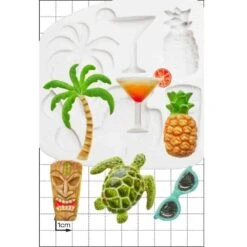 FPC Moulds 'Tropical' Silicone Mould