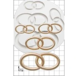 FPC Moulds 'Wedding Rings' Silicone Mould