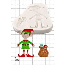 FPC Moulds 'Xmas Elf' Silicone Mould