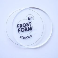 FROST FORM Frost Form- Stencil Liner & Former Base - 6" Round