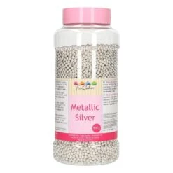 Fun Cakes Funcakes Sugarpearls 4mm - Metallic Silver - 800g