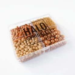 Halo Sprinkles Pick N Mix - Rose Gold / Copper 240g -Silikomart Store halo sprinkles pick n mix rose gold copper 240g p13811 47999 image
