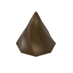 Implast Pyramid Swirl - Polycarbonate Chocolate Mould