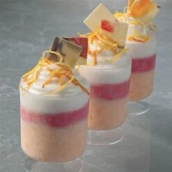 Italian Made CYLINDER - Dessert Cup 190ml - Box Of 100