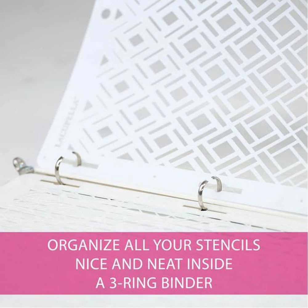 Lacupella Seamless Cake Stencil - APIYA 4 Lacupella Seamless Cake Stencil - APIYA - Image 4