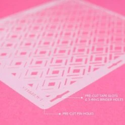 Lacupella Seamless Cake Stencil - GWIN -Silikomart Store lacupella seamless cake stencil gwin p15595 54394 image