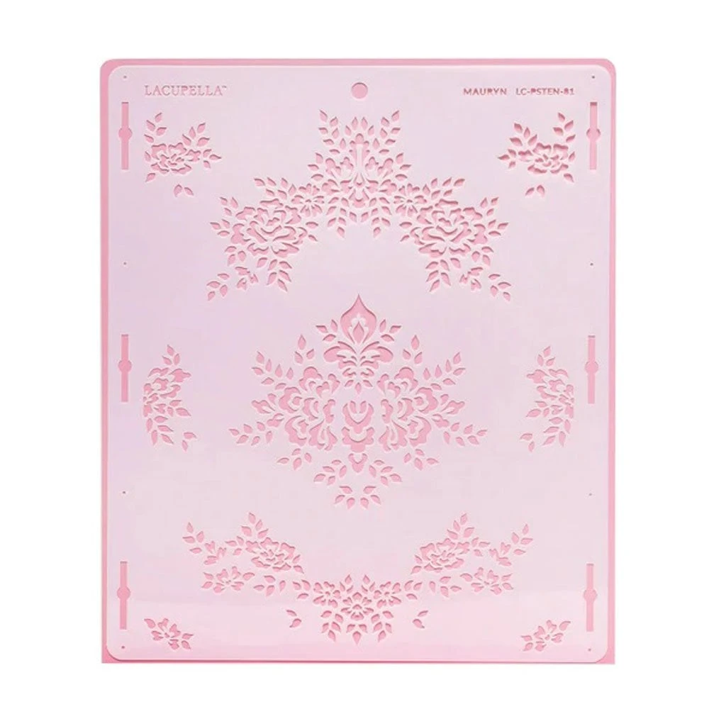 Lacupella Seamless Cake Stencil - MAURYN 3 Lacupella Seamless Cake Stencil - MAURYN - Image 3