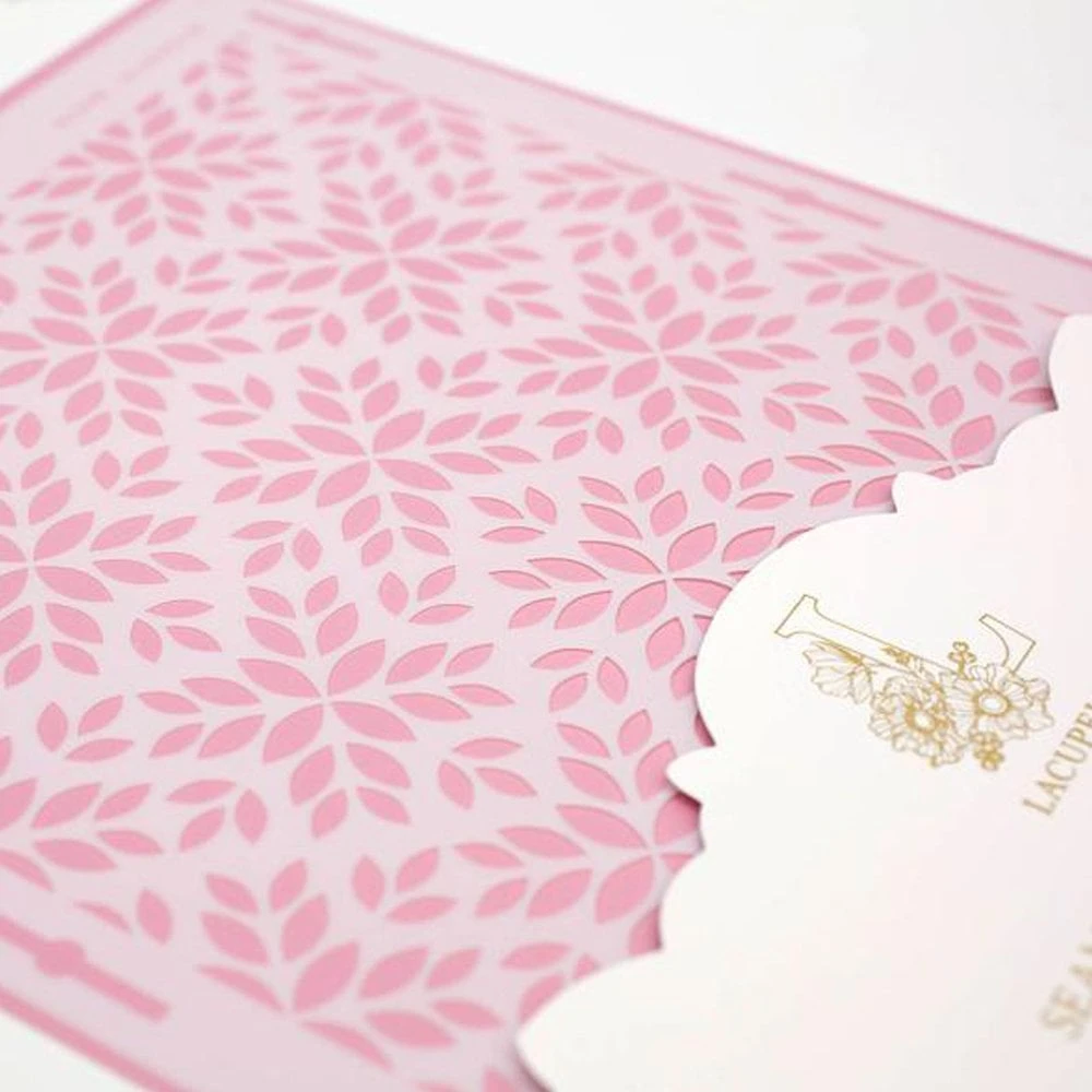 Lacupella Seamless Pattern Cake Stencil - BLUME 2 Lacupella Seamless Pattern Cake Stencil - BLUME - Image 2