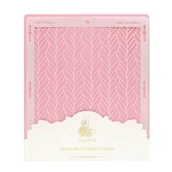 Lacupella Seamless Pattern Cake Stencil - BRIDA