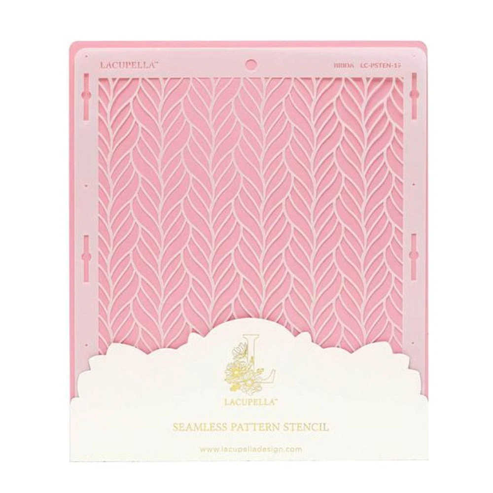 Lacupella Seamless Pattern Cake Stencil - BRIDA 1 Lacupella Seamless Pattern Cake Stencil - BRIDA