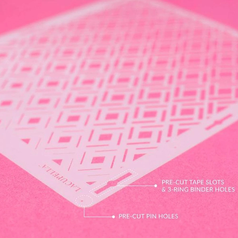 Lacupella Seamless Pattern Cake Stencil - BRIDA 4 Lacupella Seamless Pattern Cake Stencil - BRIDA - Image 4