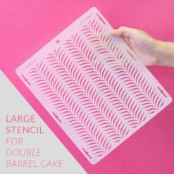 Lacupella Seamless Pattern Cake Stencil - DARLA 12 Lacupella Seamless Pattern Cake Stencil - DARLA -Silikomart Store lacupella seamless pattern cake stencil darla p15222 52967 image