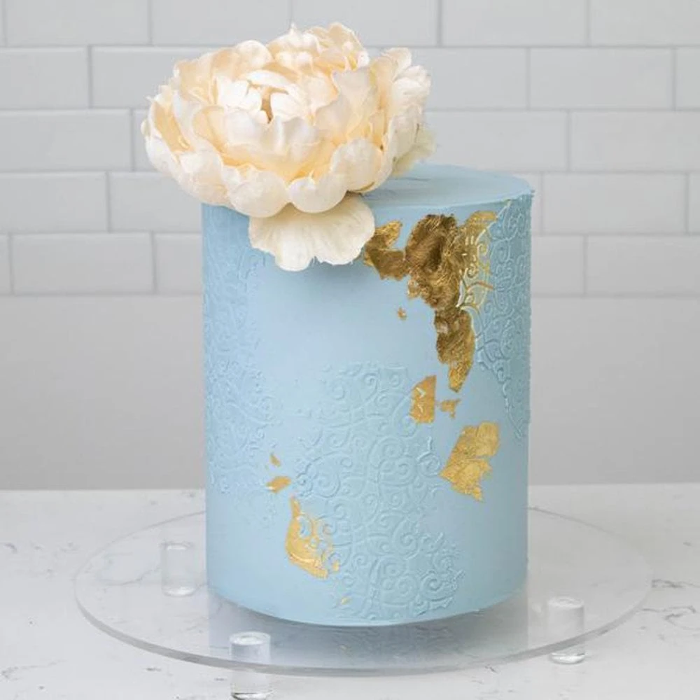 Lacupella Seamless Pattern Cake Stencil - FLAIRE 3 Lacupella Seamless Pattern Cake Stencil - FLAIRE - Image 3