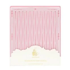 Lacupella Seamless Pattern Cake Stencil - FOLD