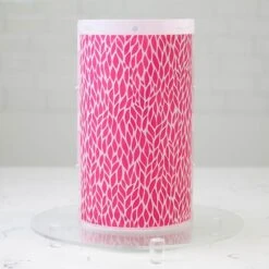 Lacupella Seamless Pattern Cake Stencil - FOLIA -Silikomart Store lacupella seamless pattern cake stencil folia p13365 46561 image