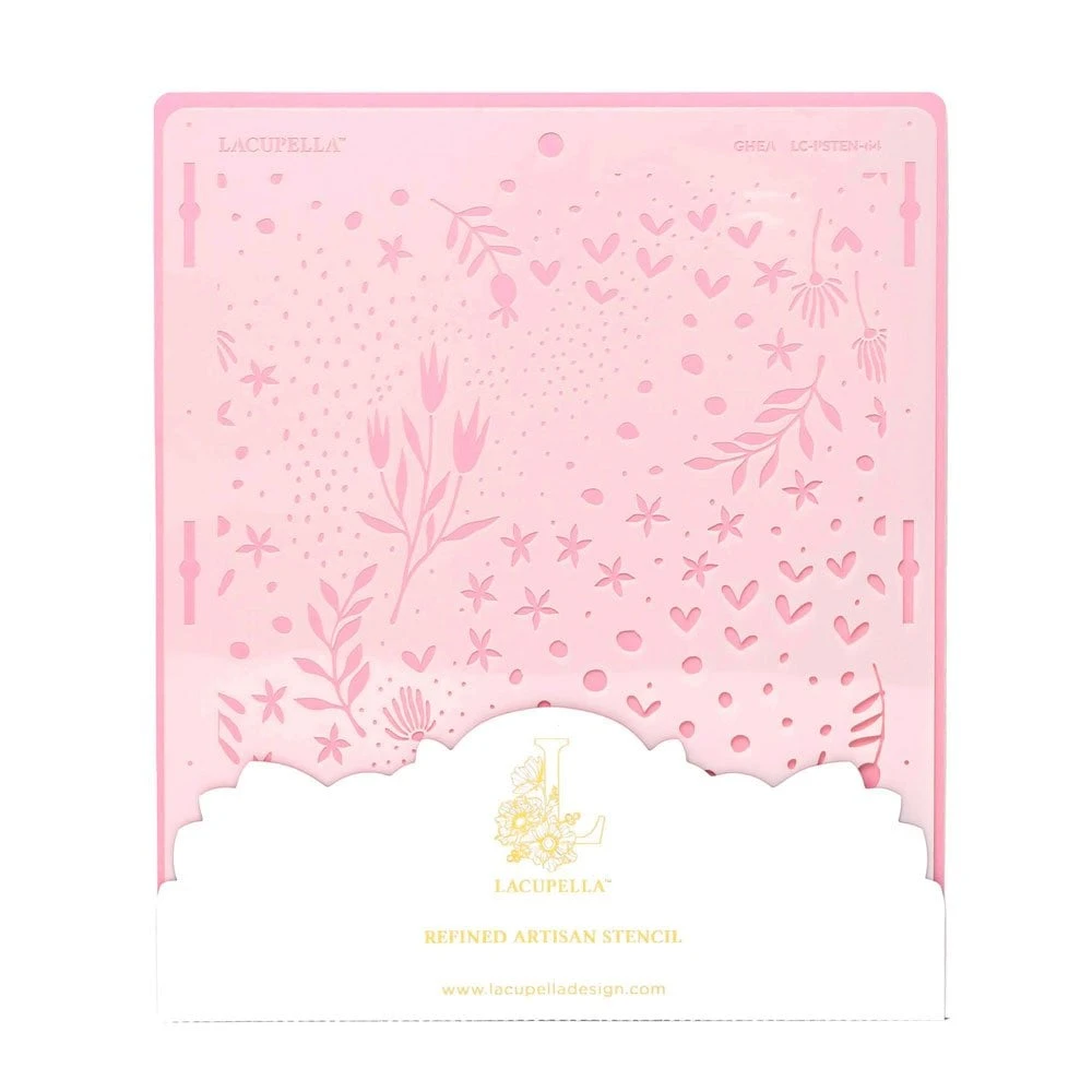 Lacupella Seamless Pattern Cake Stencil - GHEA 1 Lacupella Seamless Pattern Cake Stencil - GHEA