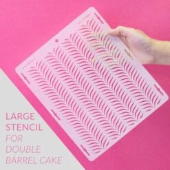 Lacupella Seamless Pattern Cake Stencil - GLAM 14 Lacupella Seamless Pattern Cake Stencil - GLAM -Silikomart Store lacupella seamless pattern cake stencil glam p13635 47470 image