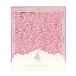 Lacupella Seamless Pattern Cake Stencil - KRISTAL