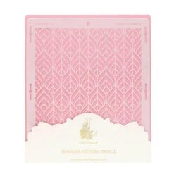 Lacupella Seamless Pattern Cake Stencil - LUMINA