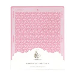 Lacupella Seamless Pattern Cake Stencil - PADME