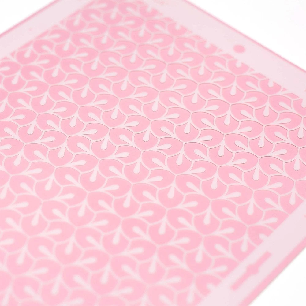 Lacupella Seamless Pattern Cake Stencil - PADME 2 Lacupella Seamless Pattern Cake Stencil - PADME - Image 2