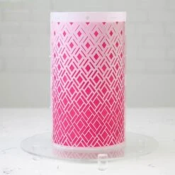 Lacupella Seamless Pattern Cake Stencil - RHOMBA -Silikomart Store lacupella seamless pattern cake stencil rhomba p13363 46543 image